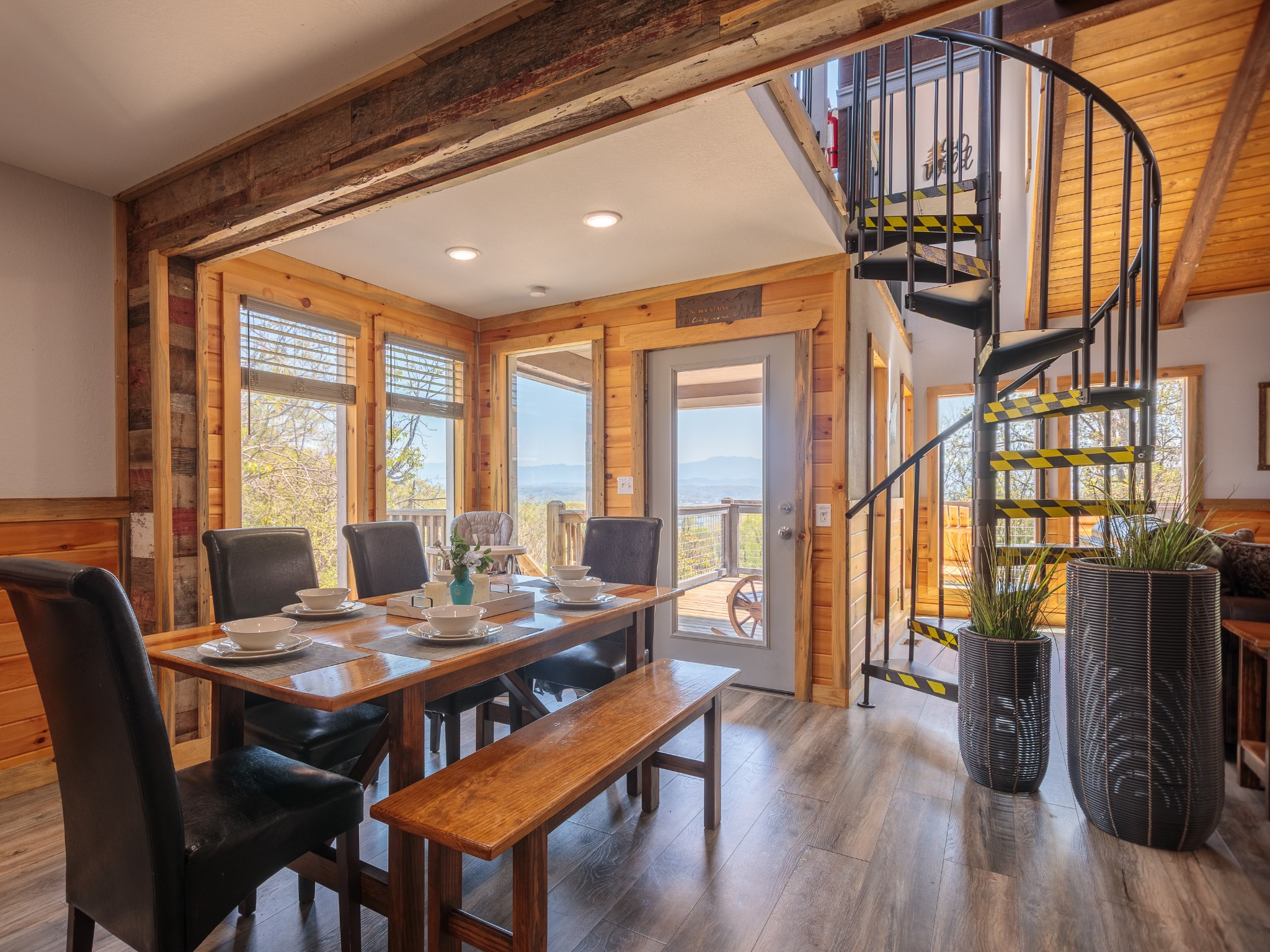 812 Starlight Lane Kodak, TN 37764 - Photo 18 of 60 a view of a dining room with furniture window and wooden floor