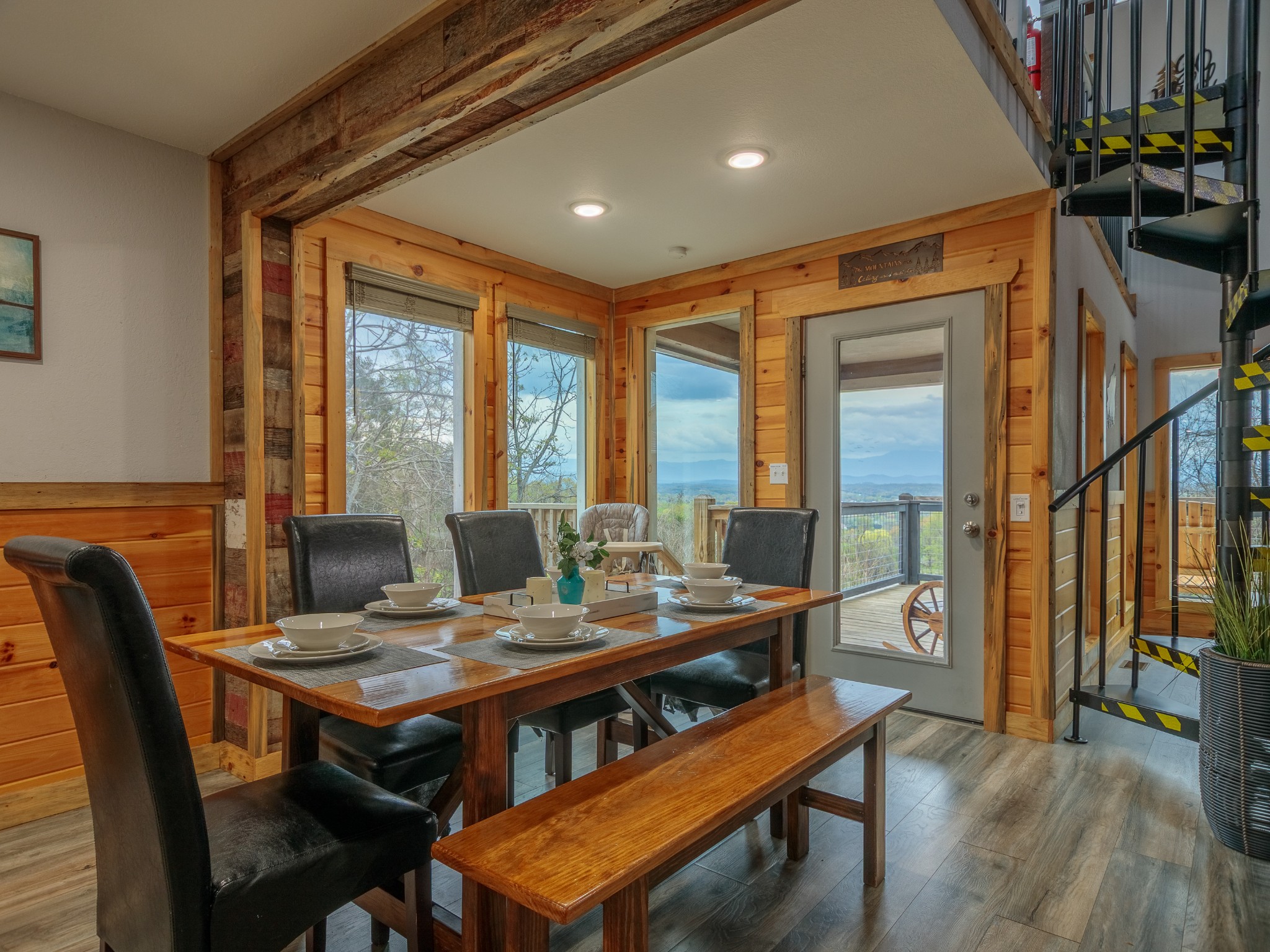812 Starlight Lane Kodak, TN 37764 - Photo 21 of 60 a view of a dining room with furniture window and wooden floor