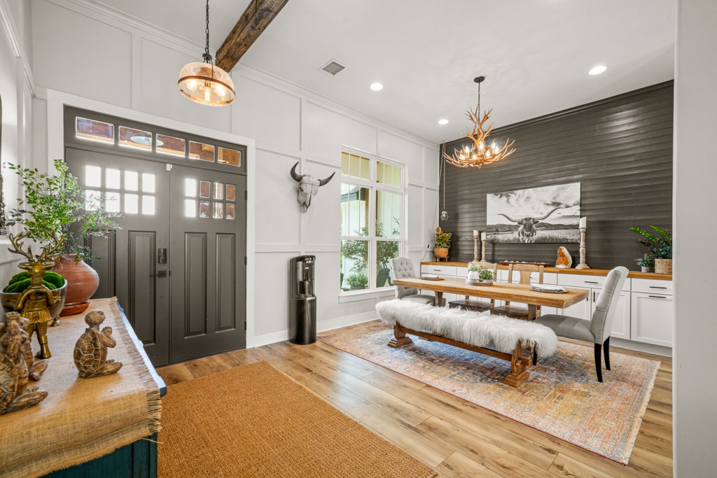 Undisclosed Address Spring Branch, TX 78070 - Photo 2 of 40 a living room with furniture fireplace and a large window