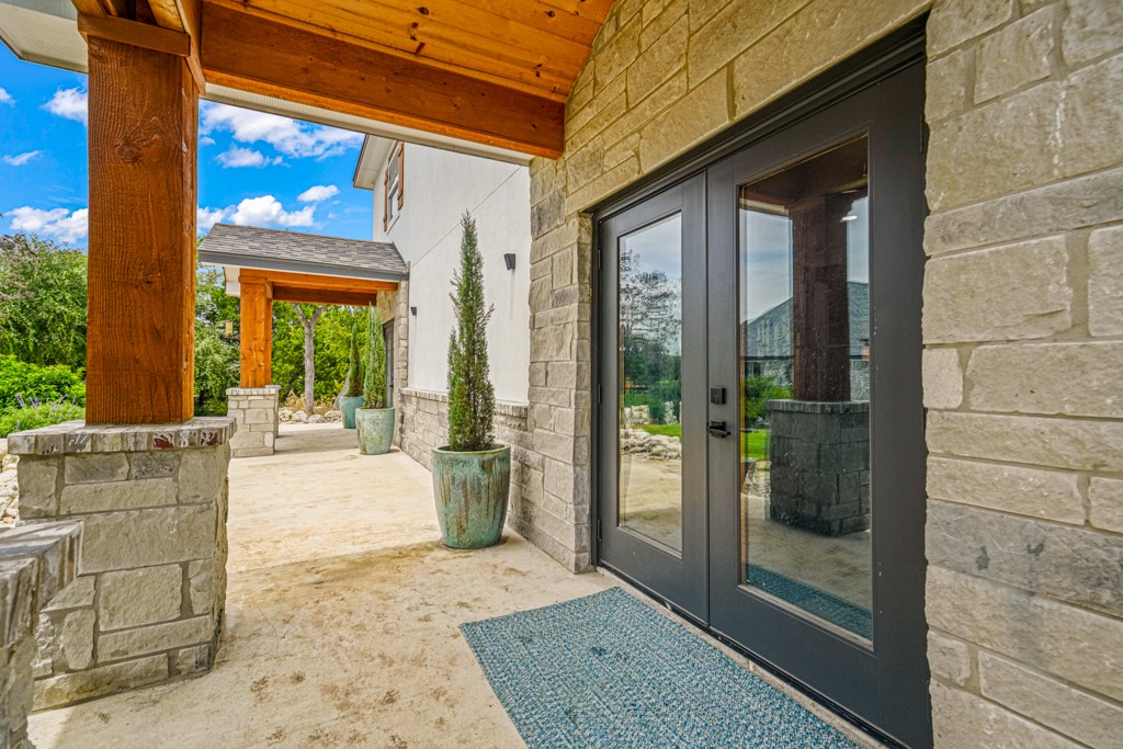 Undisclosed Address Spring Branch, TX 78070 - Photo 31 of 40 a view of a entryway door front of house