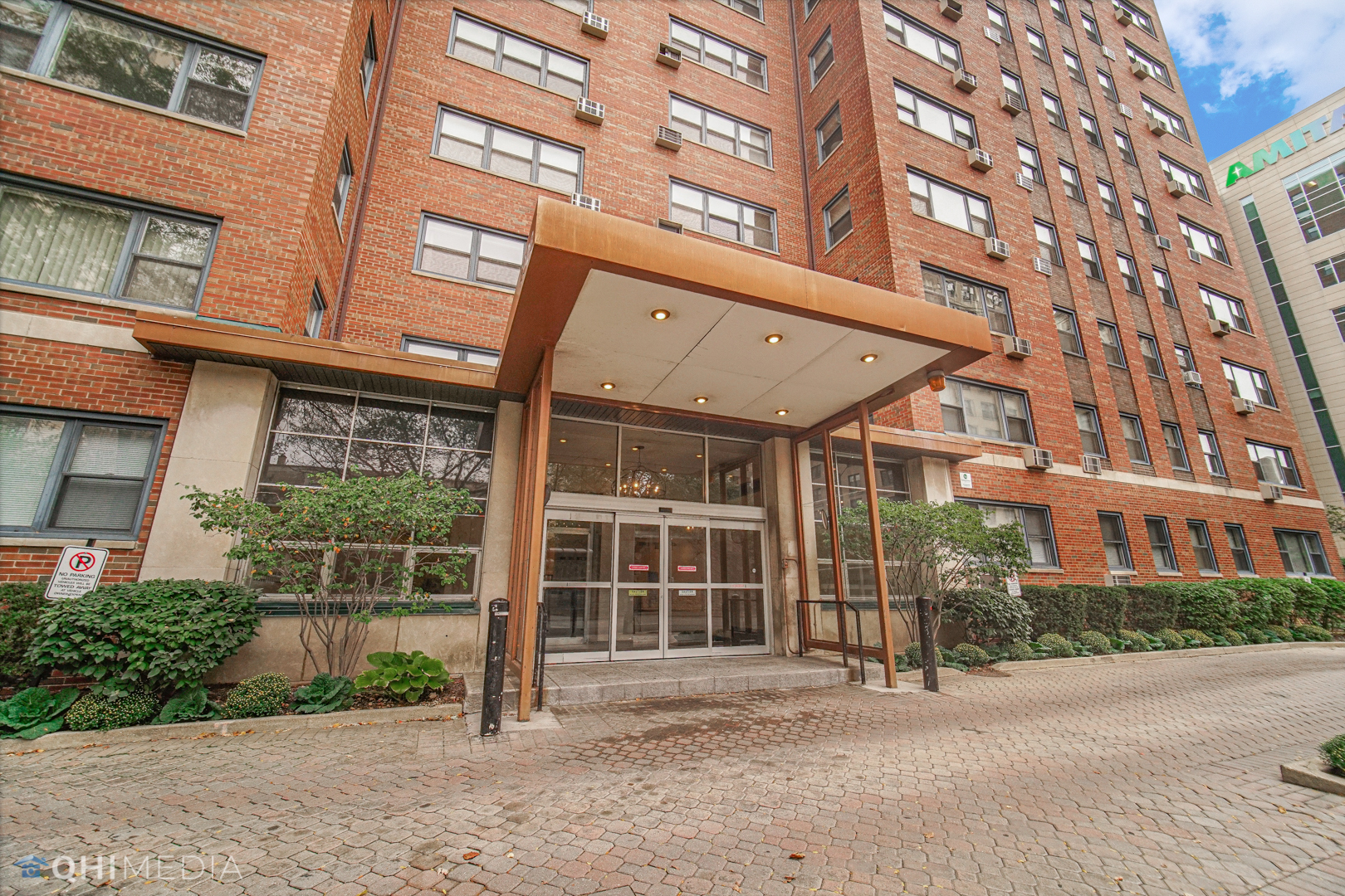 front view of a building
