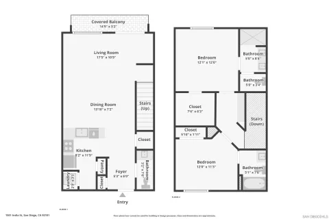 $1,329,900 | 1501 India Street, Unit 204, San Diego, CA 92101