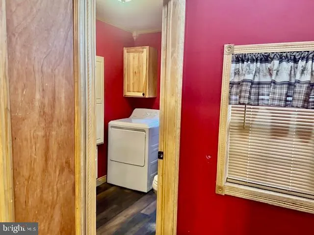 walk in closet with window