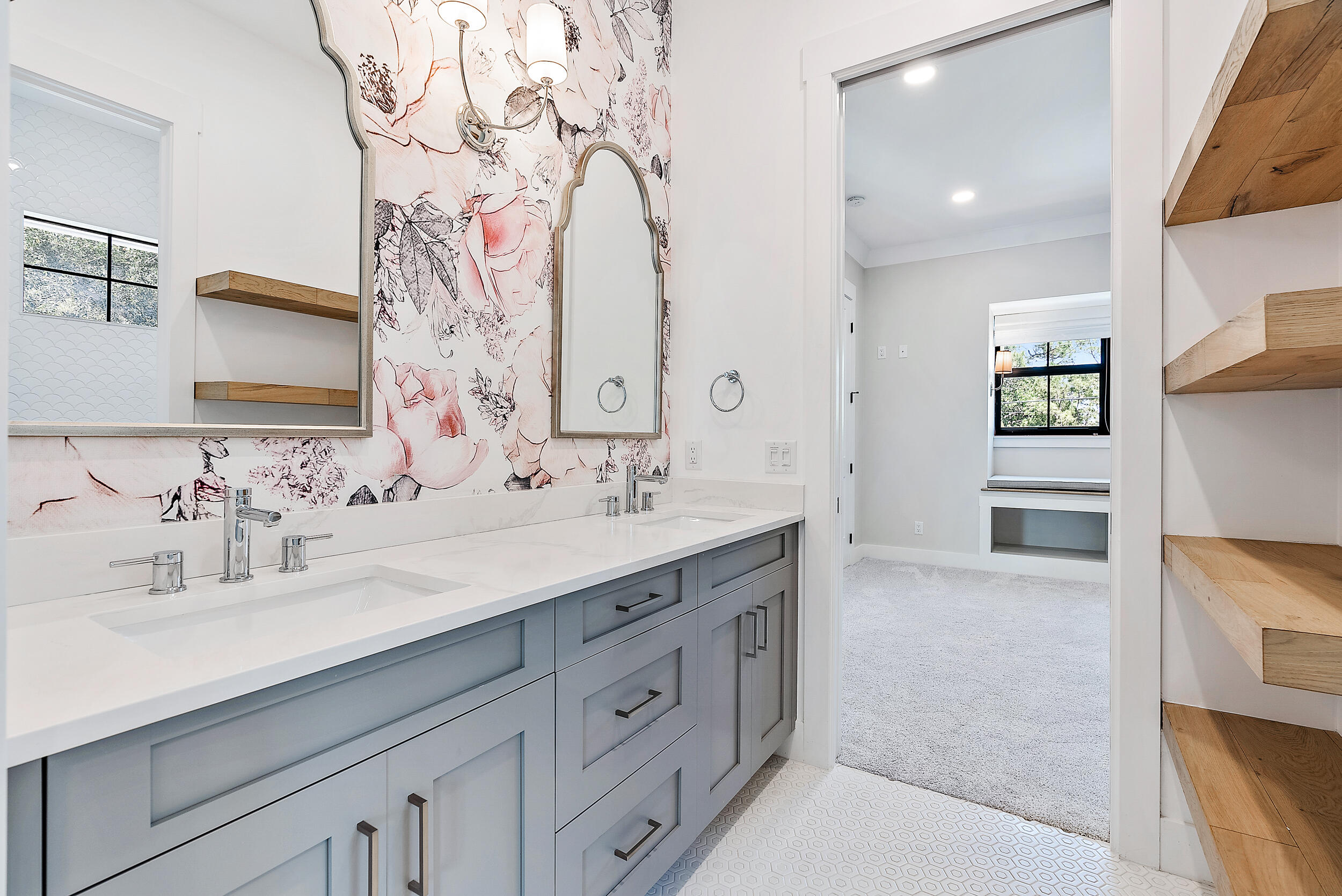 18764 Southeast Jupiter River Drive Jupiter, FL 33458 - Photo 52 of 67 Upstairs Jack and Jill Bathroom