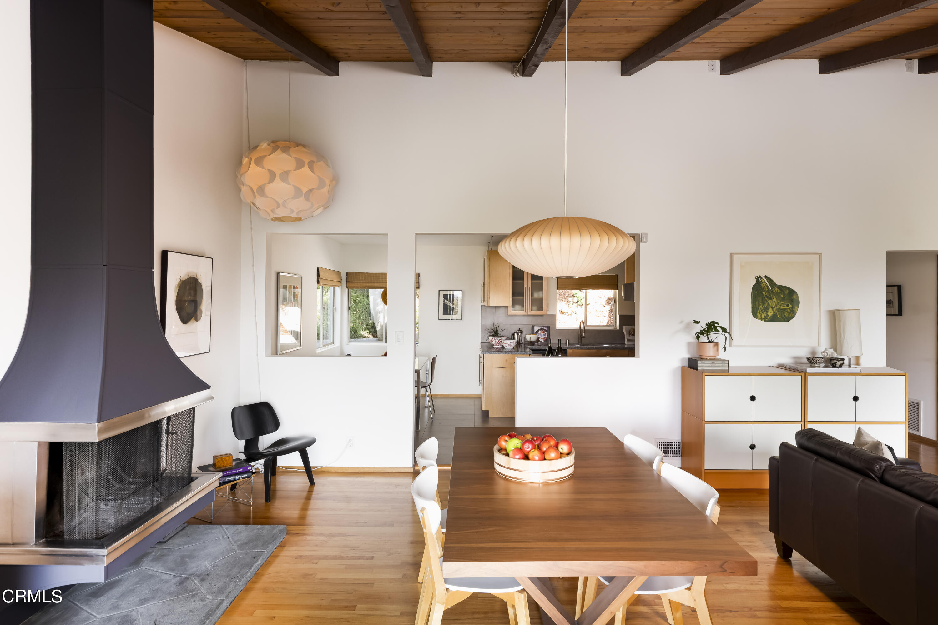 329 Redwood Drive Pasadena, CA 91105 - Photo 10 of 32 a living room with furniture and a fireplace