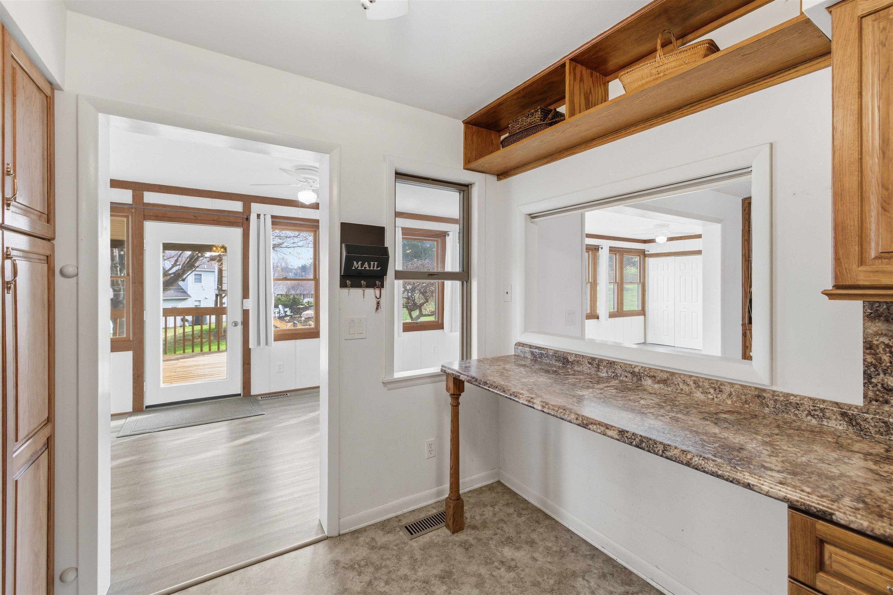 3210 Arrowhead Road Harrisonburg, VA 22801 - Photo 13 of 44 a bathroom with a granite countertop sink and mirror