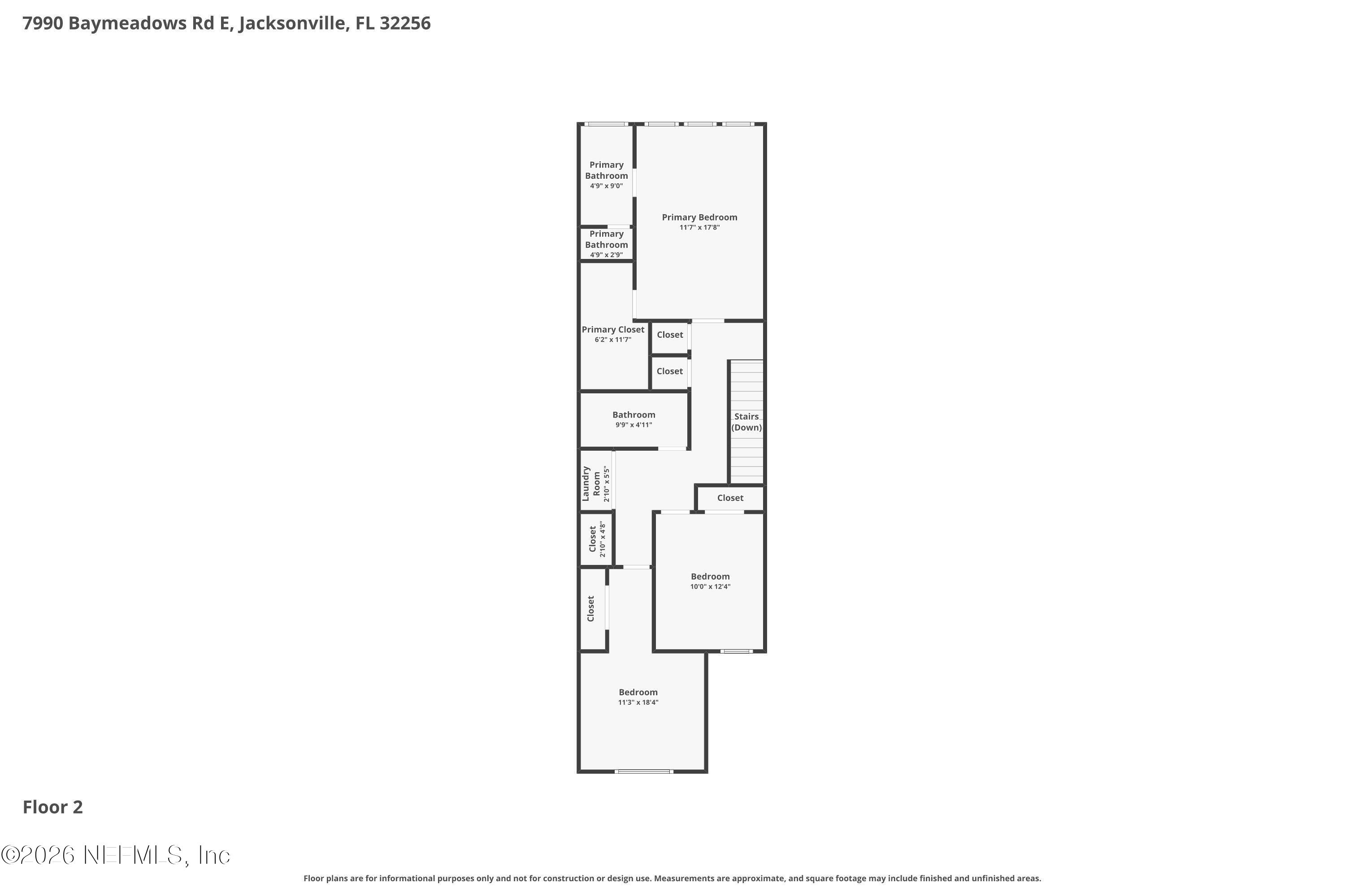 7990 Baymeadows Road East, Unit 1602 Jacksonville, FL 32256 - Photo 57 of 57 Floor-2