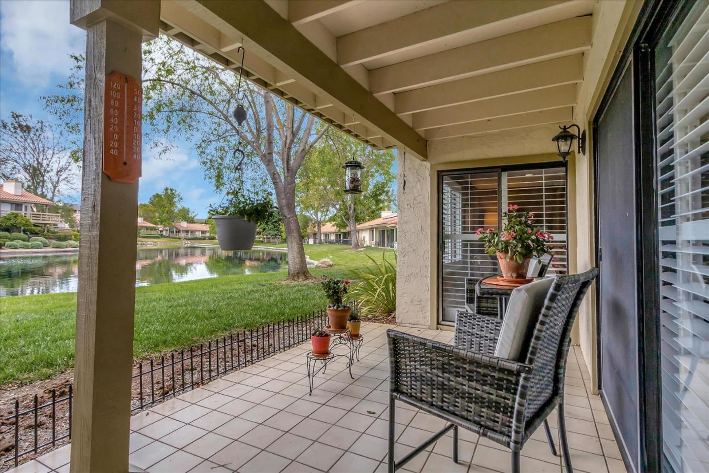 8387 Riesling Way San Jose, CA 95135 - Photo 39 of 52 a view of a porch with furniture and garden