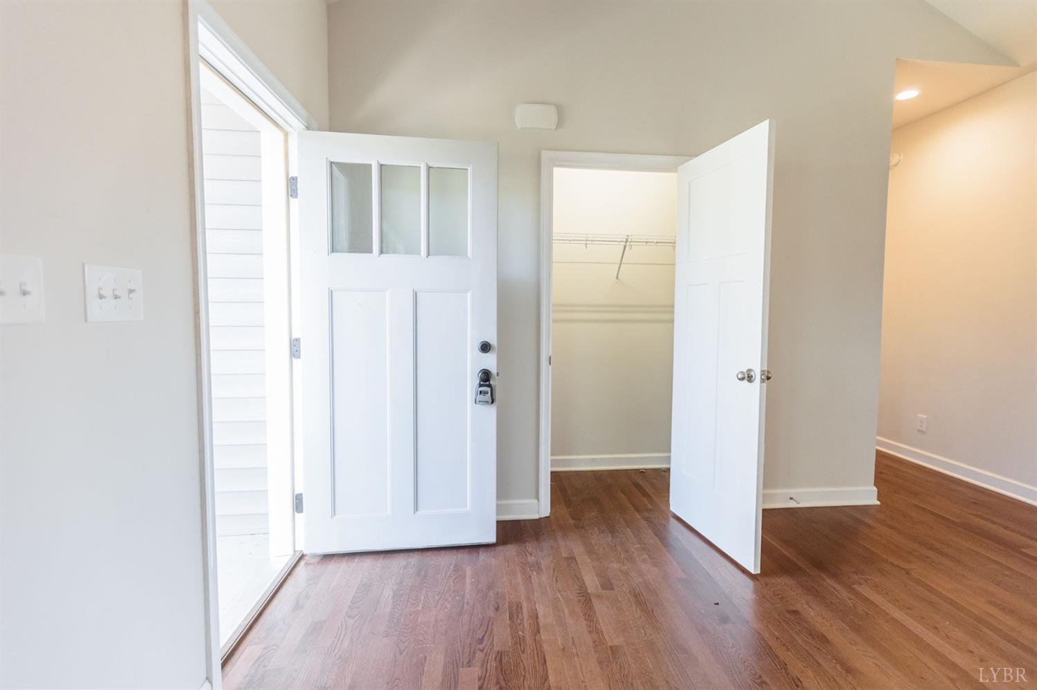 245 Country Estates Road Appomattox, VA 24522 - Photo 6 of 41 a view of a hallway with wooden floor