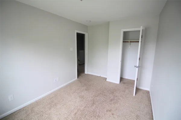 a view of empty room