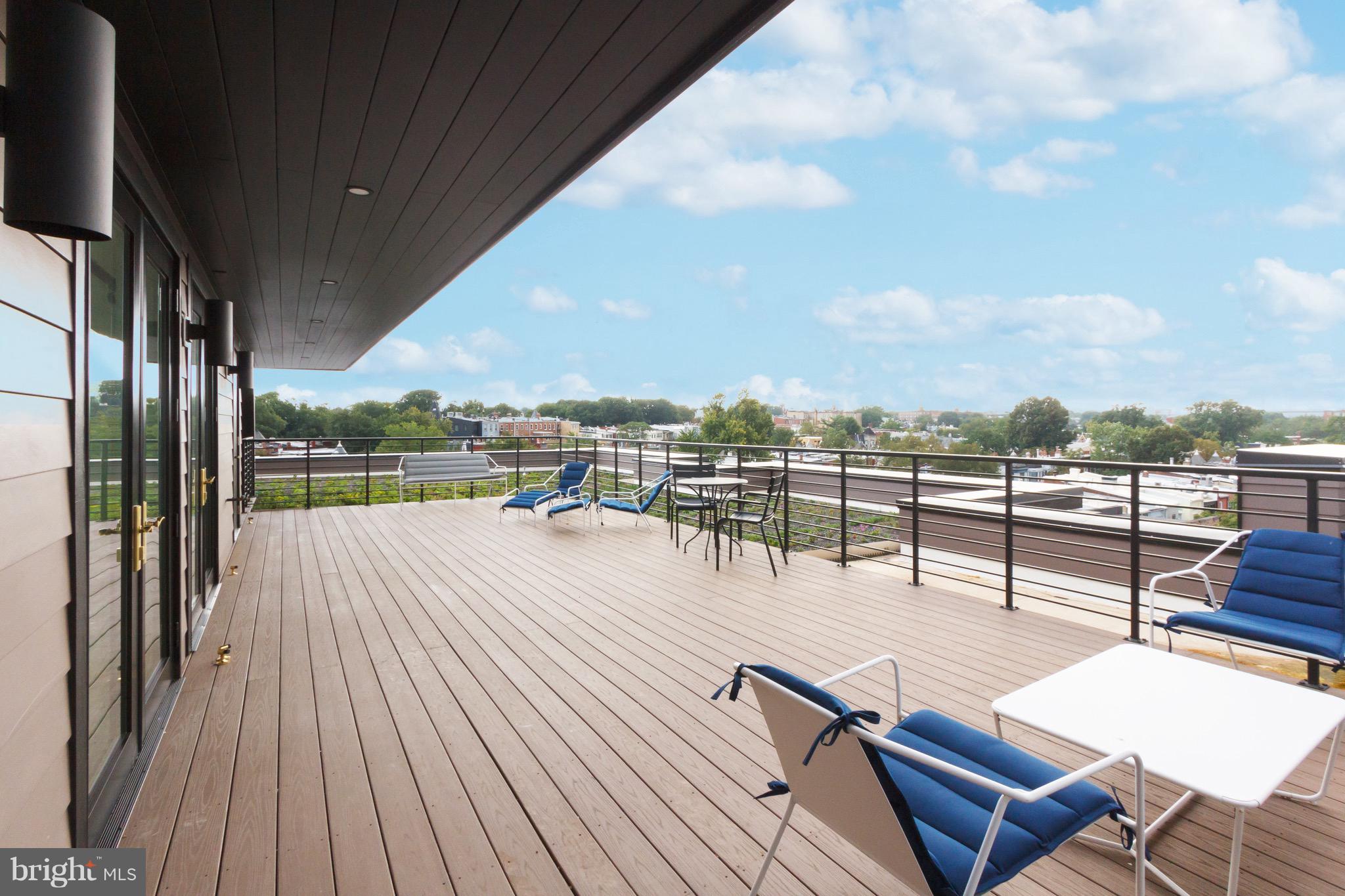 1301 H Street Northeast, Unit PH7 Washington, DC 20002 - Photo 24 of 32 Rooftop terrace w/incredible views of the Capital