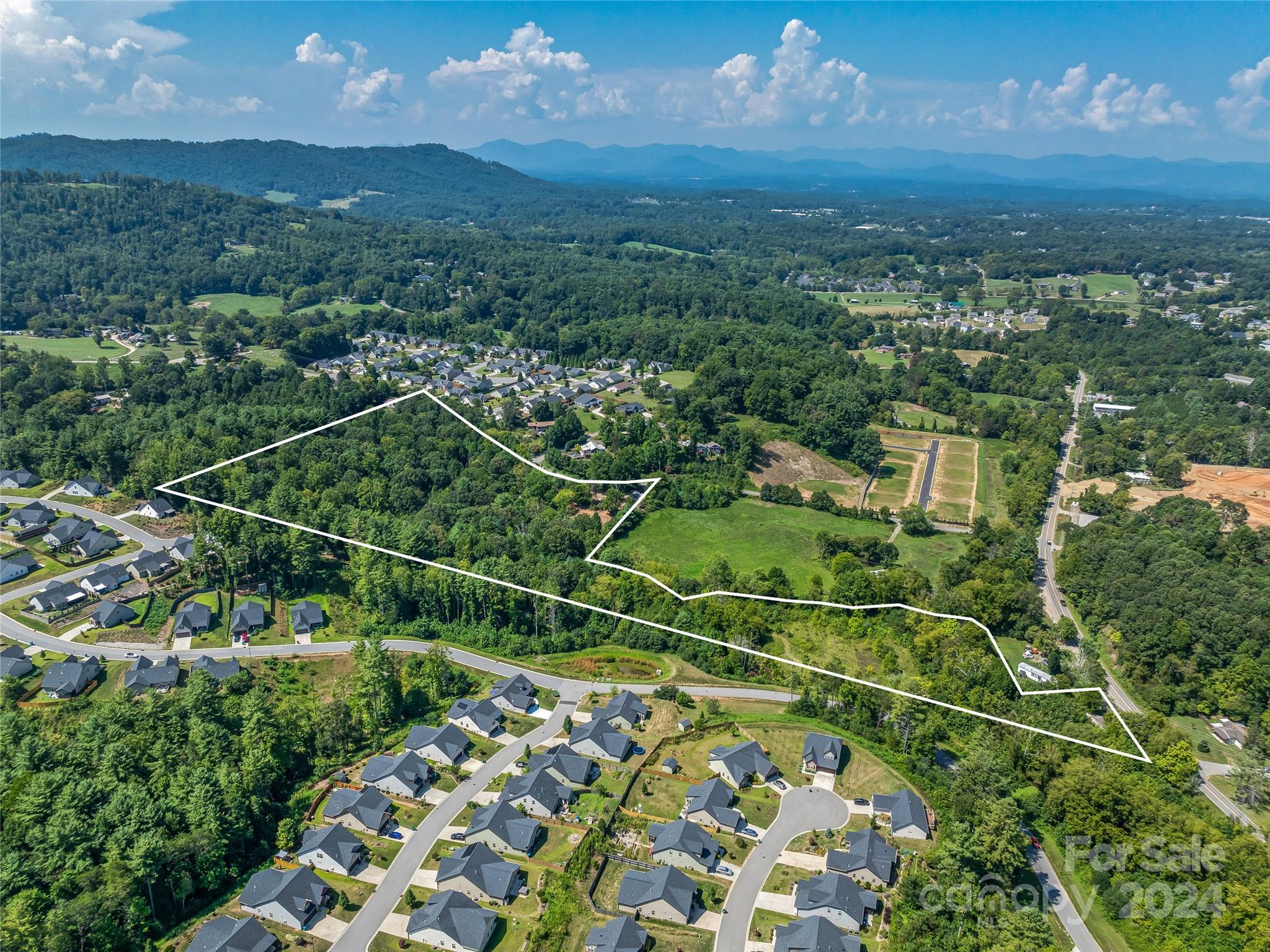28 Pleasant Grove Road Weaverville, NC 28787 - Photo 6 of 6 a view of a city