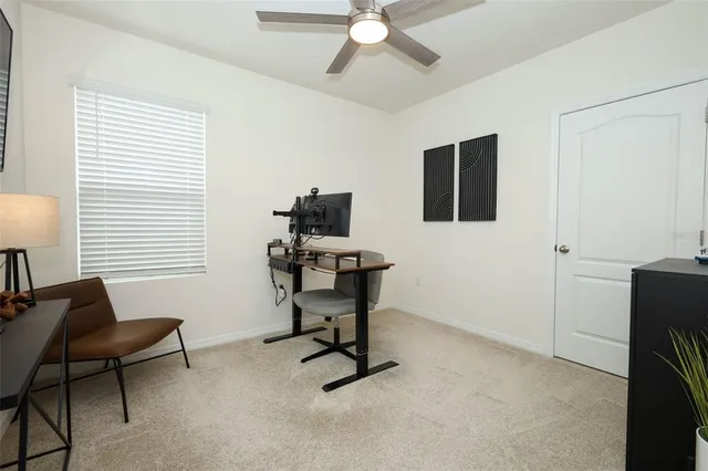a room with furniture and wooden floor