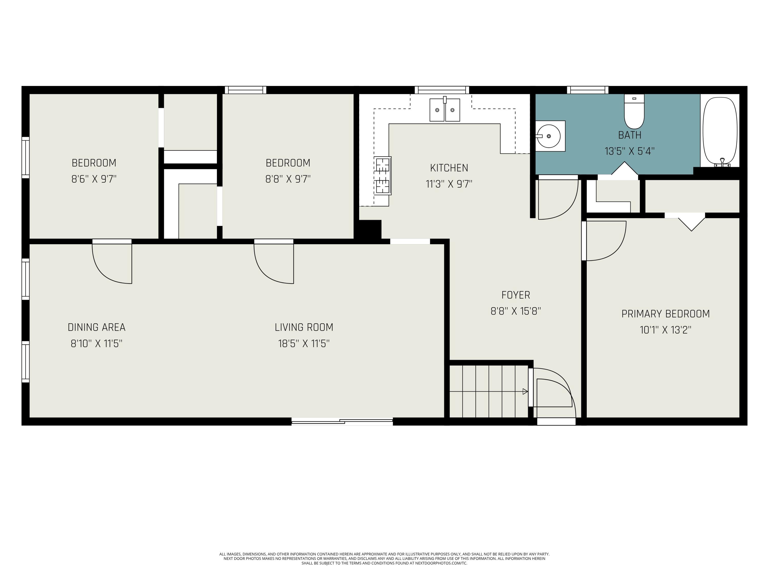 310 South Philip Road Niles, MI 49120 - Photo 31 of 32 Main Level Floor Plan