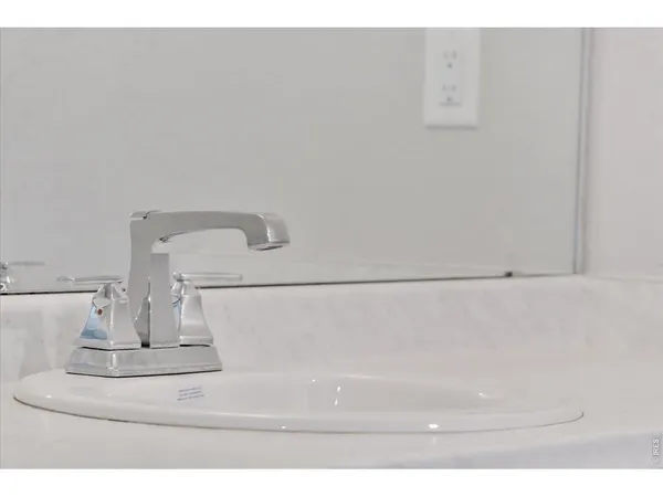 a close view of sink