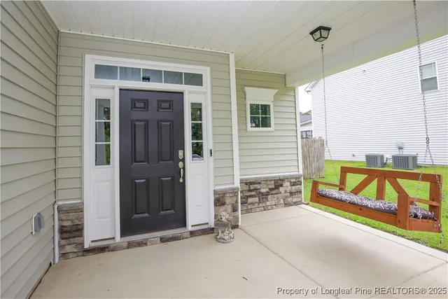 a view of an outdoor space with porch