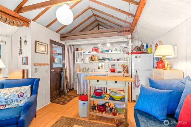 a play room with toys