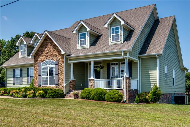 1047 Hall Cemetery Road Burns, TN 37029 - Photo 2 of 20 Custom Hardiplank & Stone Home--MAJOR CURB APPEAL
