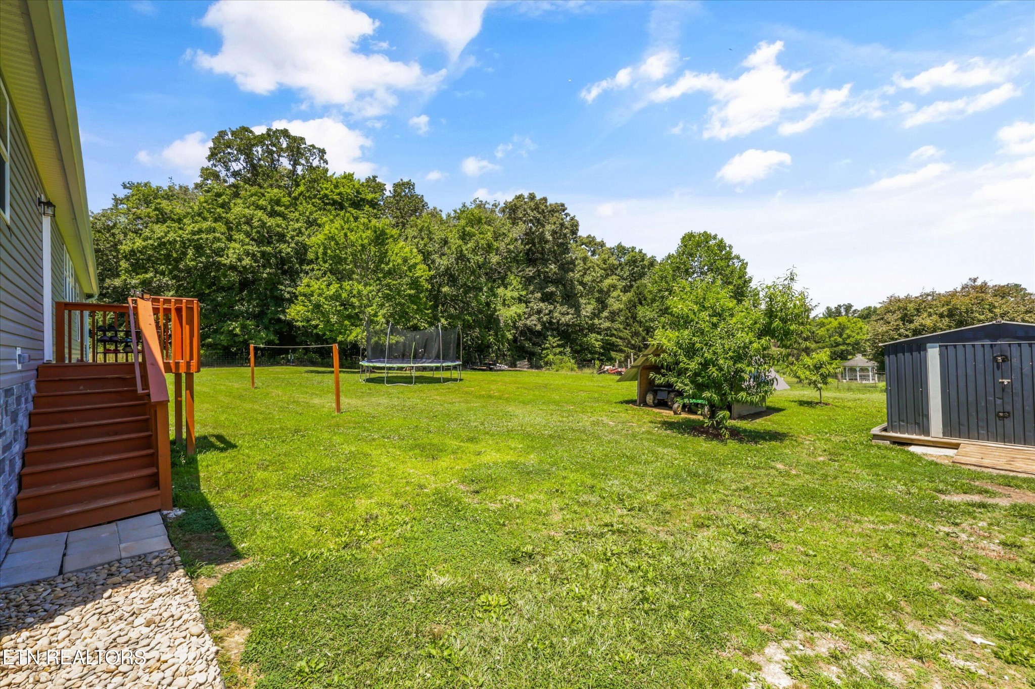 158 Frankfort Road Lancing, TN 37770 - Photo 37 of 46 a view of a backyard with green space