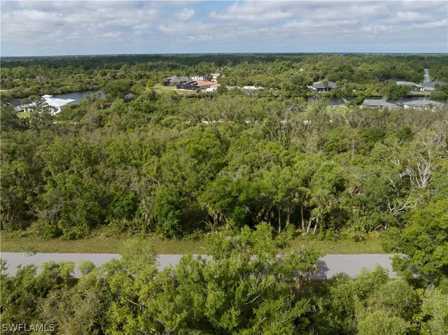 a view of a yard with an outdoor space
