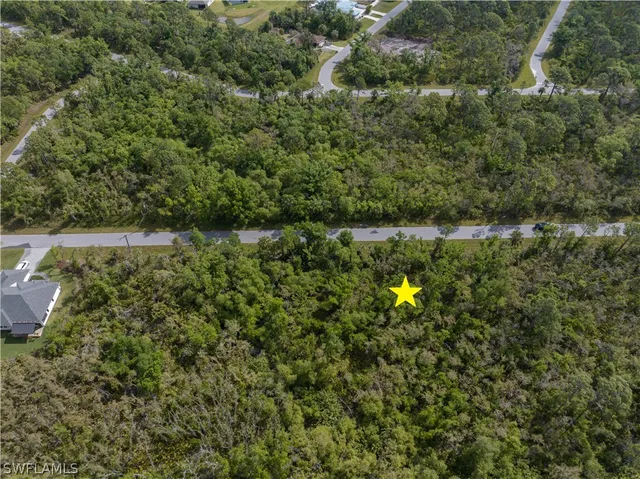 a view of an outdoor space with a lake view