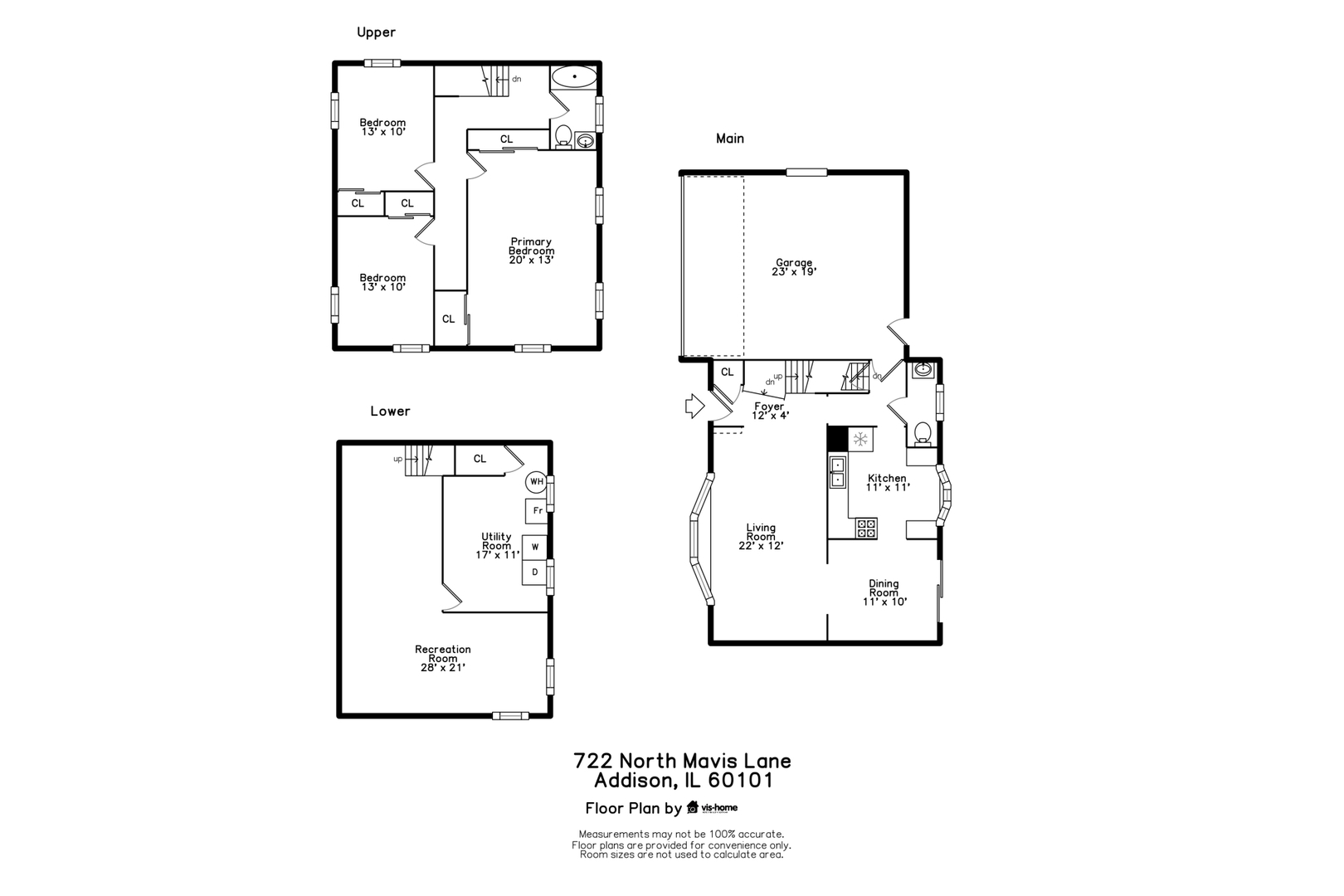 722 North Mavis Lane Addison, IL 60101 - Photo 25 of 26