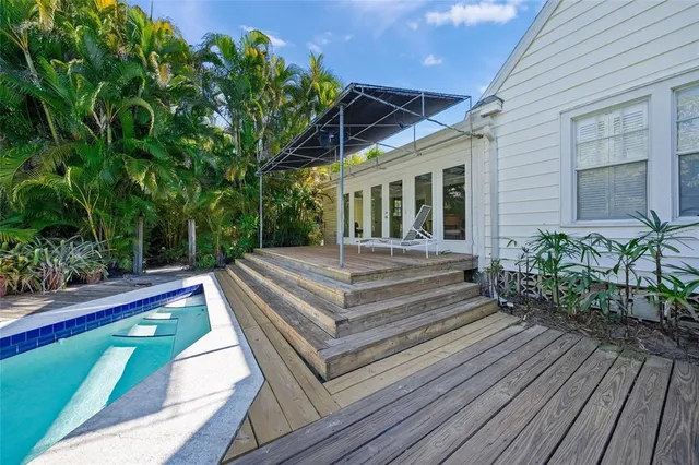 a view of outdoor space deck and patio