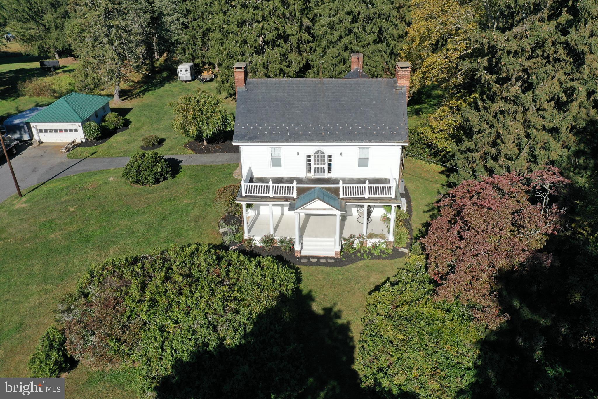 600 Rock Spg Church Road Forest Hill, MD 21050 - Photo 40 of 56 an aerial view of residential house with outdoor space and trees all around