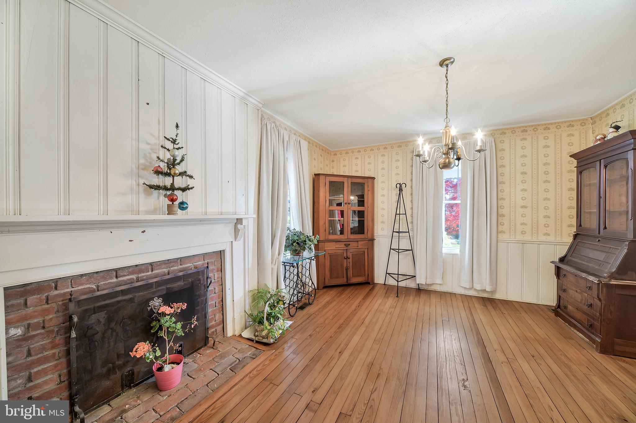 600 Rock Spg Church Road Forest Hill, MD 21050 - Photo 7 of 56 a living room with furniture and a fireplace