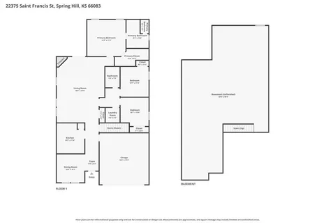$359,000 | 22375 St Francis Street, Spring Hill, KS 66083