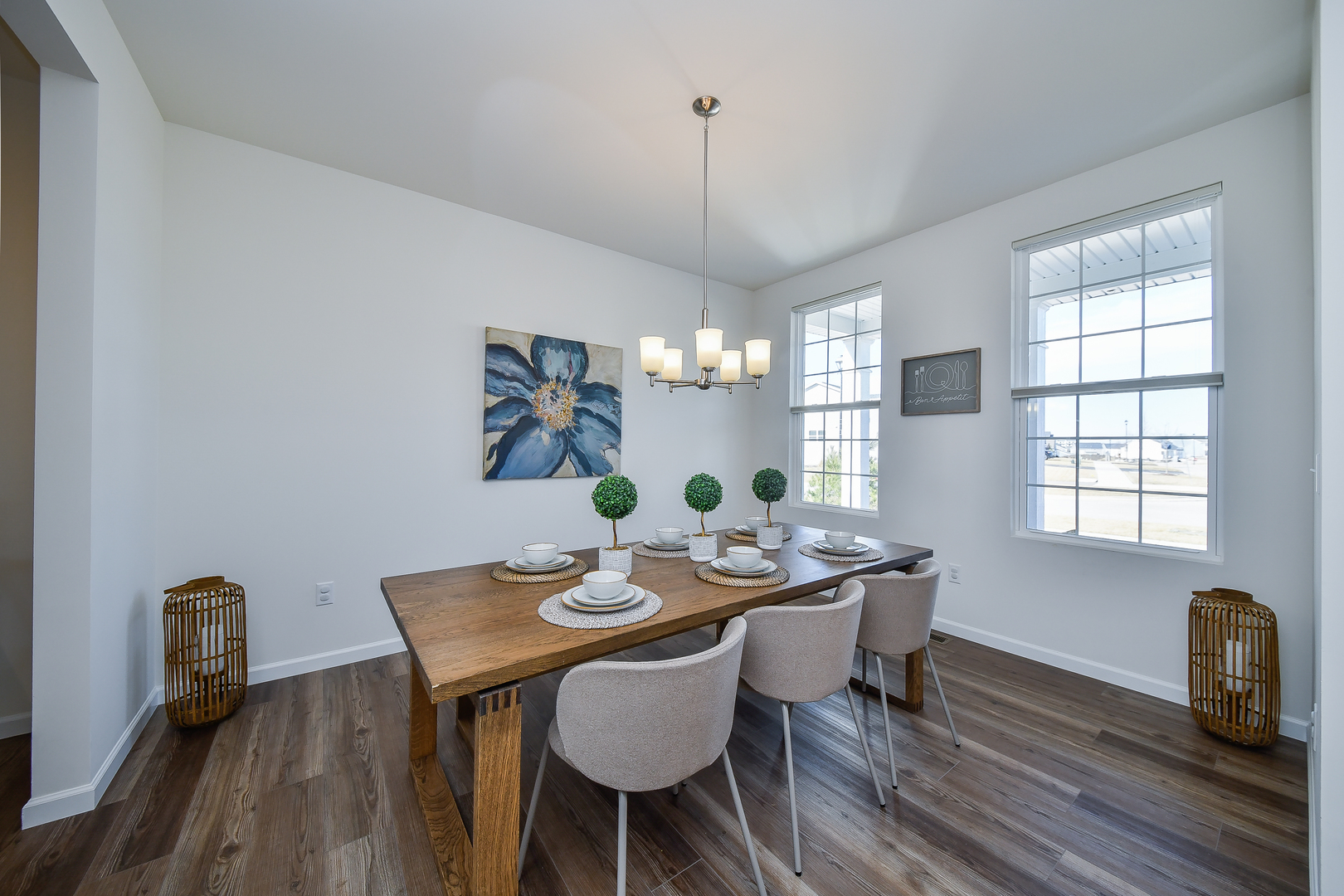 564 Thorne Street Batavia, IL 60510 - Photo 3 of 29 a view of a dining room with furniture window and wooden floor