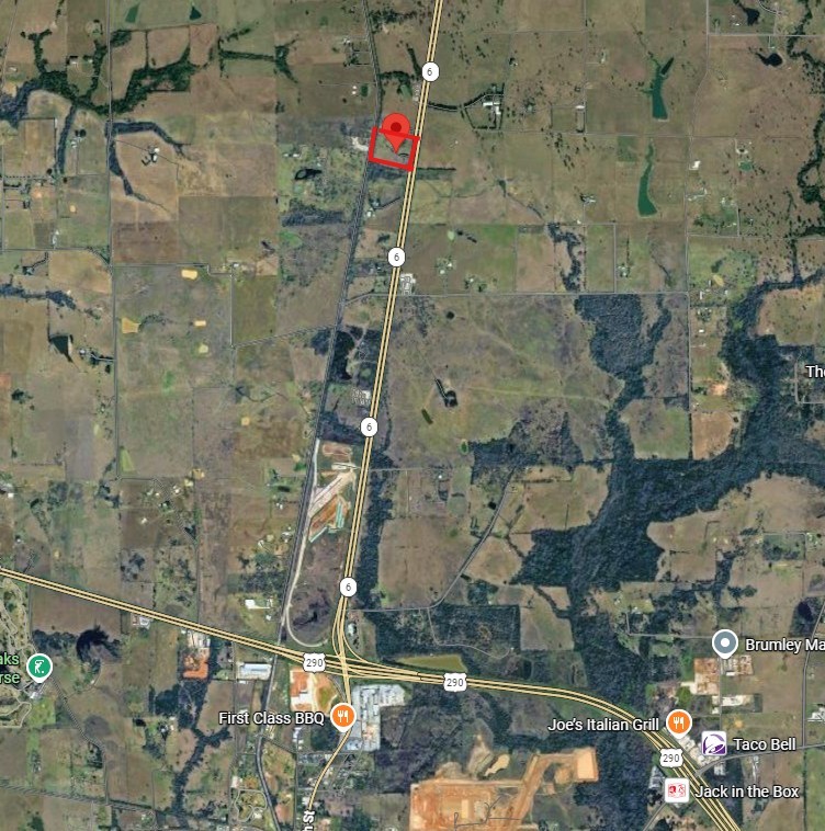 25417 Highway 6 Hempstead, TX 77445 - Photo 2 of 48 an aerial view of waterside residential houses