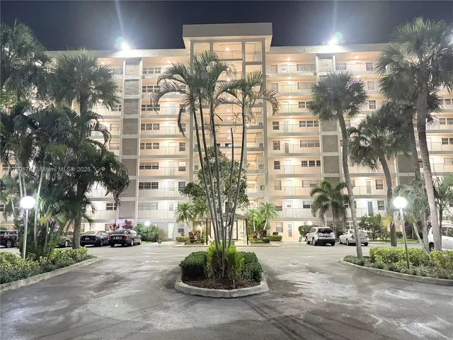 a front view of a building