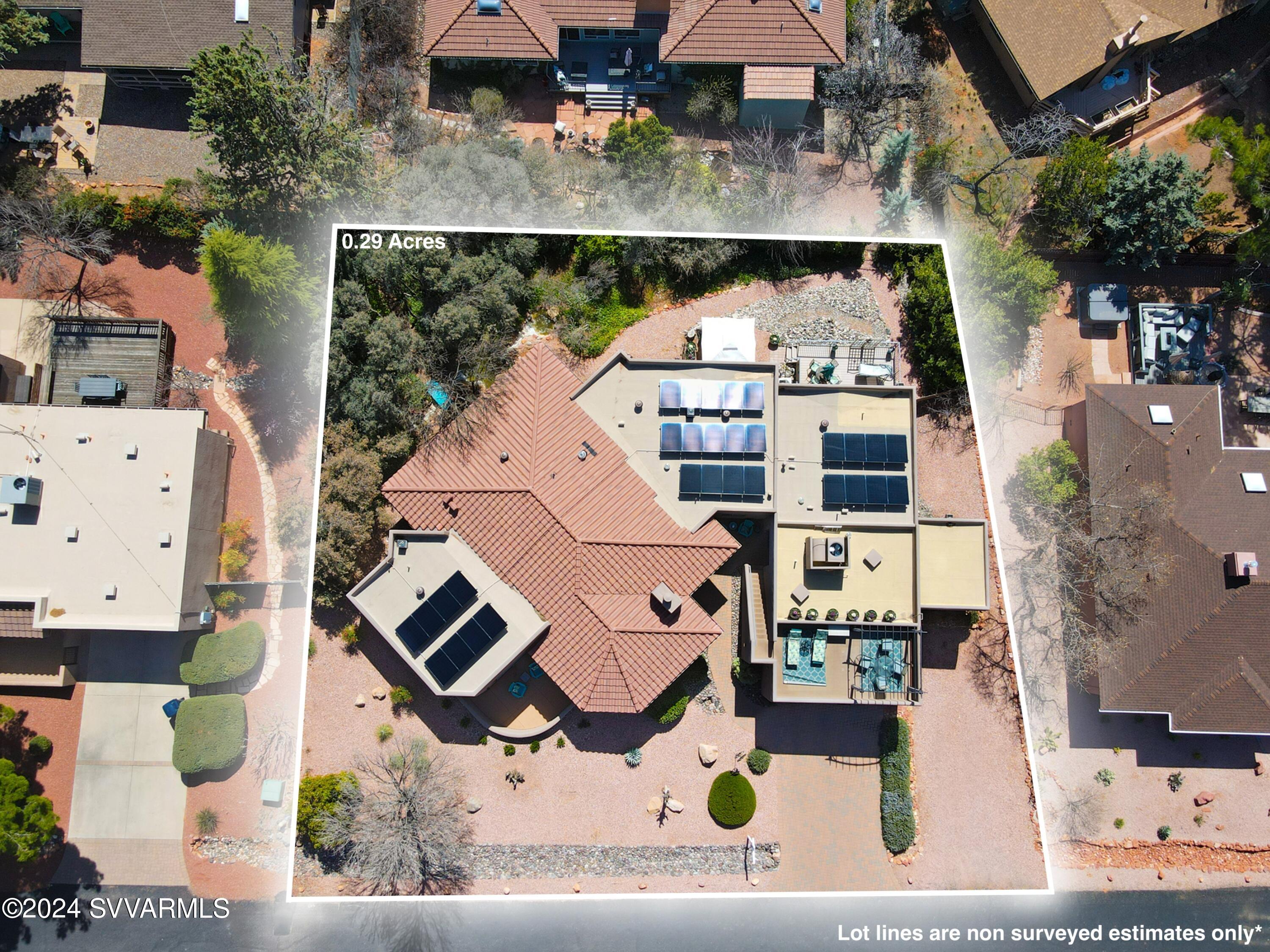 25 Ranch Road Sedona, AZ 86336 - Photo 36 of 36 an aerial view of a house