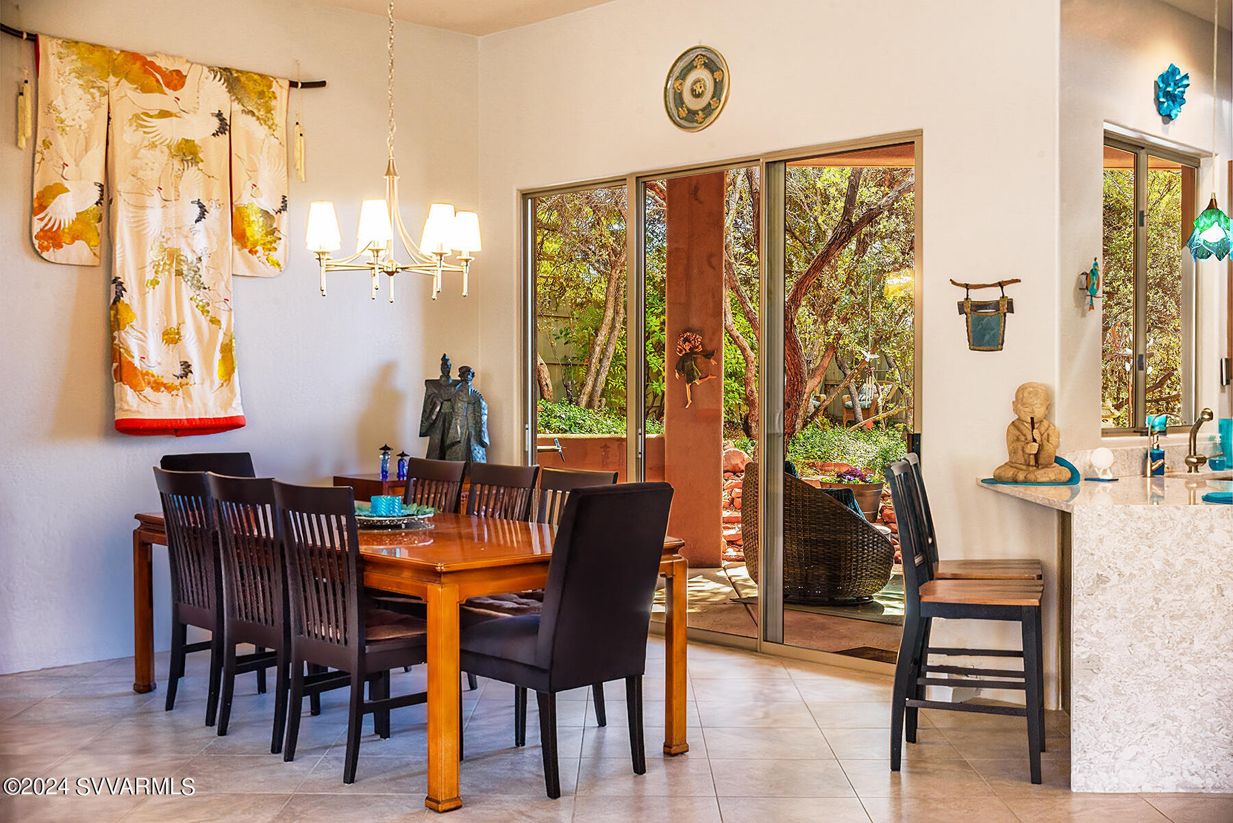25 Ranch Road Sedona, AZ 86336 - Photo 7 of 36 a dining room with furniture and window