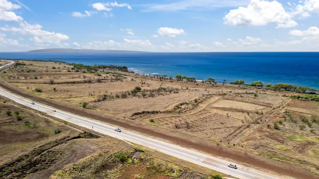 a view of a house with a mountain