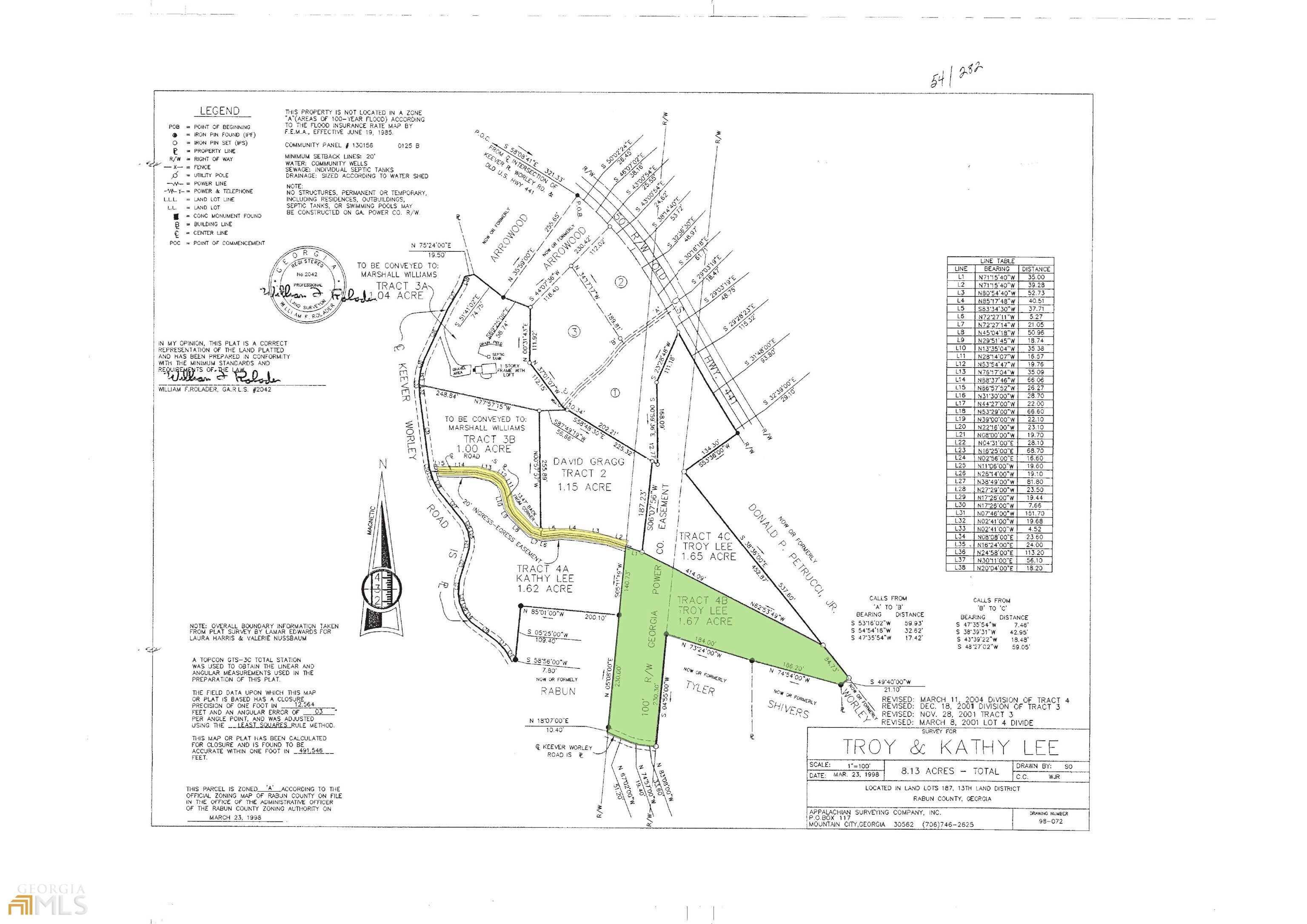 0 Keever Worley Road, Unit LOT 4B Lakemont, GA 30552 - Photo 2 of 2