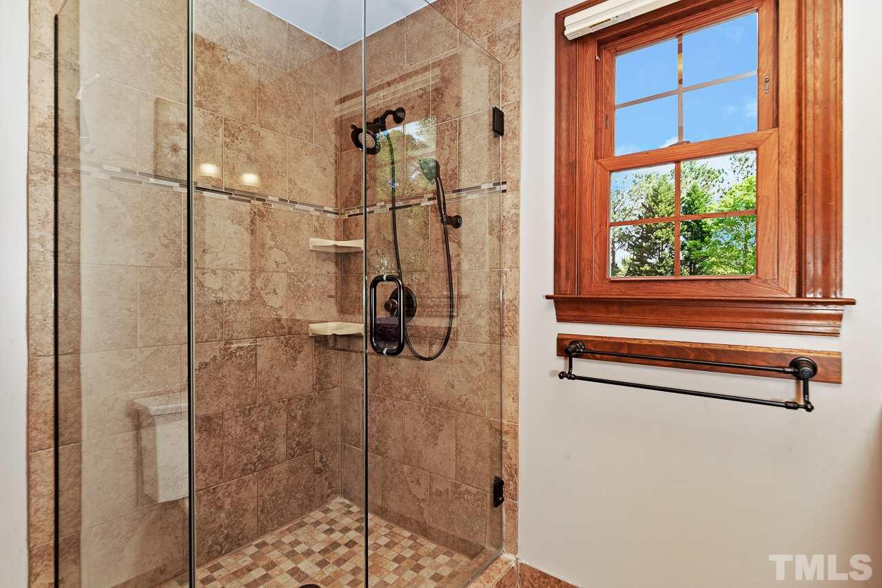 3005 Daventry Lane Raleigh, NC 27613 - Photo 17 of 30 Remodeled master spa with tiled shower & granite!