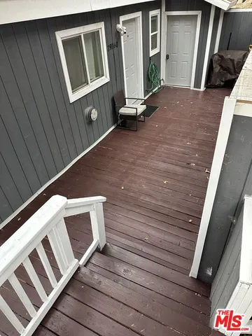 a view of front door