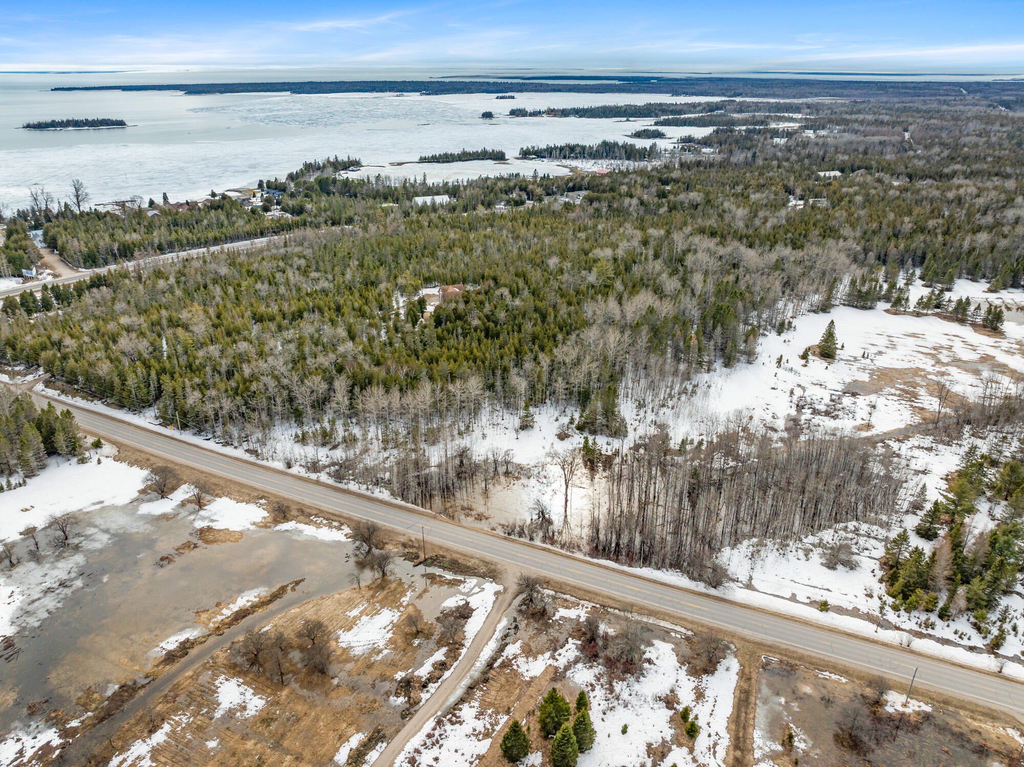 27 North 3 Mile Road Hessel, MI 49745 - Photo 43 of 49 DJI_20260415050549_0262_D