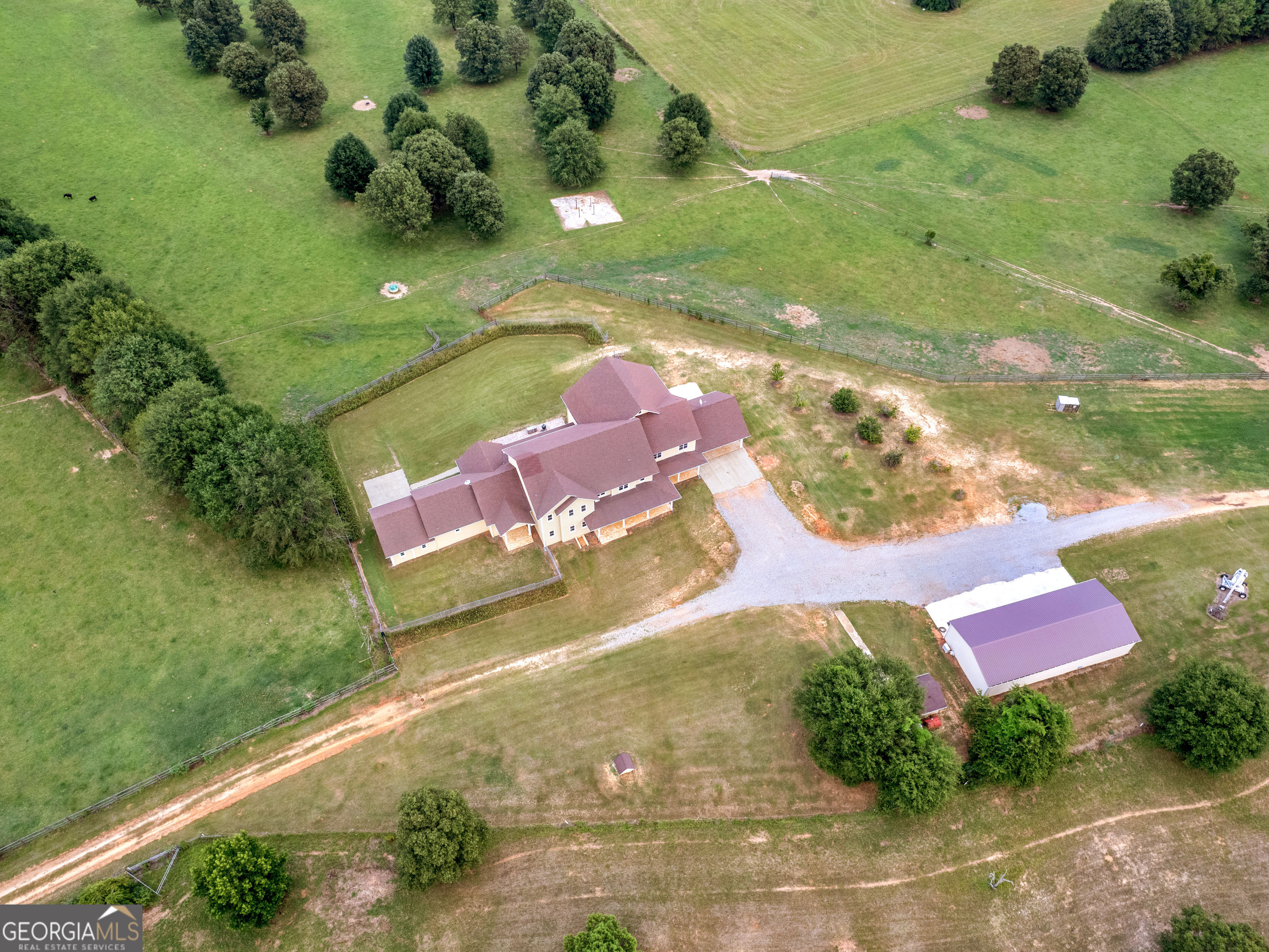 2051 Gough Road Louisville, GA 30434 - Photo 95 of 95 an aerial view of a house