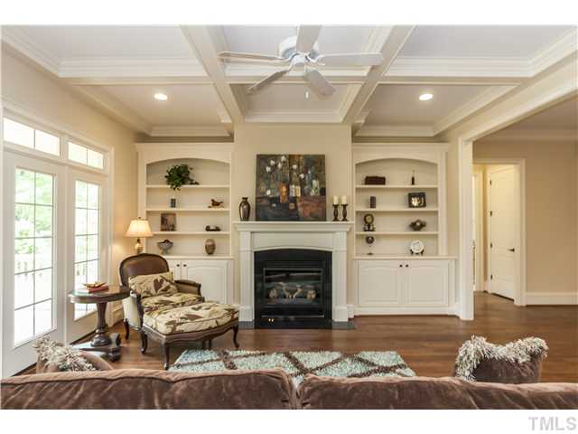 913 Keith Road Wake Forest, NC 27587 - Photo 7 of 25 Open And Inviting Family Room Leading To Covered Porch And Gourmet Kitchen.