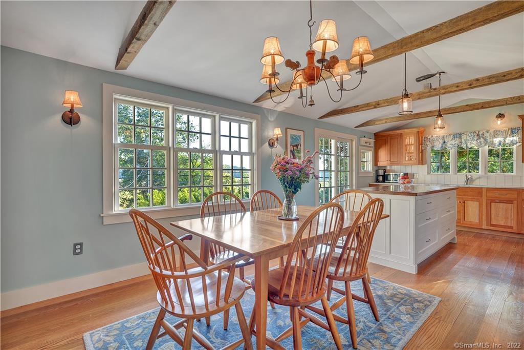 107 Ferry Road Lyme, CT 06371 - Photo 1 of 1 Welcome to the heart of 107 Ferry RD, this totally renovated kitchen. New Bill Robinson Cabinets, new Marvin Windows, new lighting, insulation, sheetrock, total transformation.