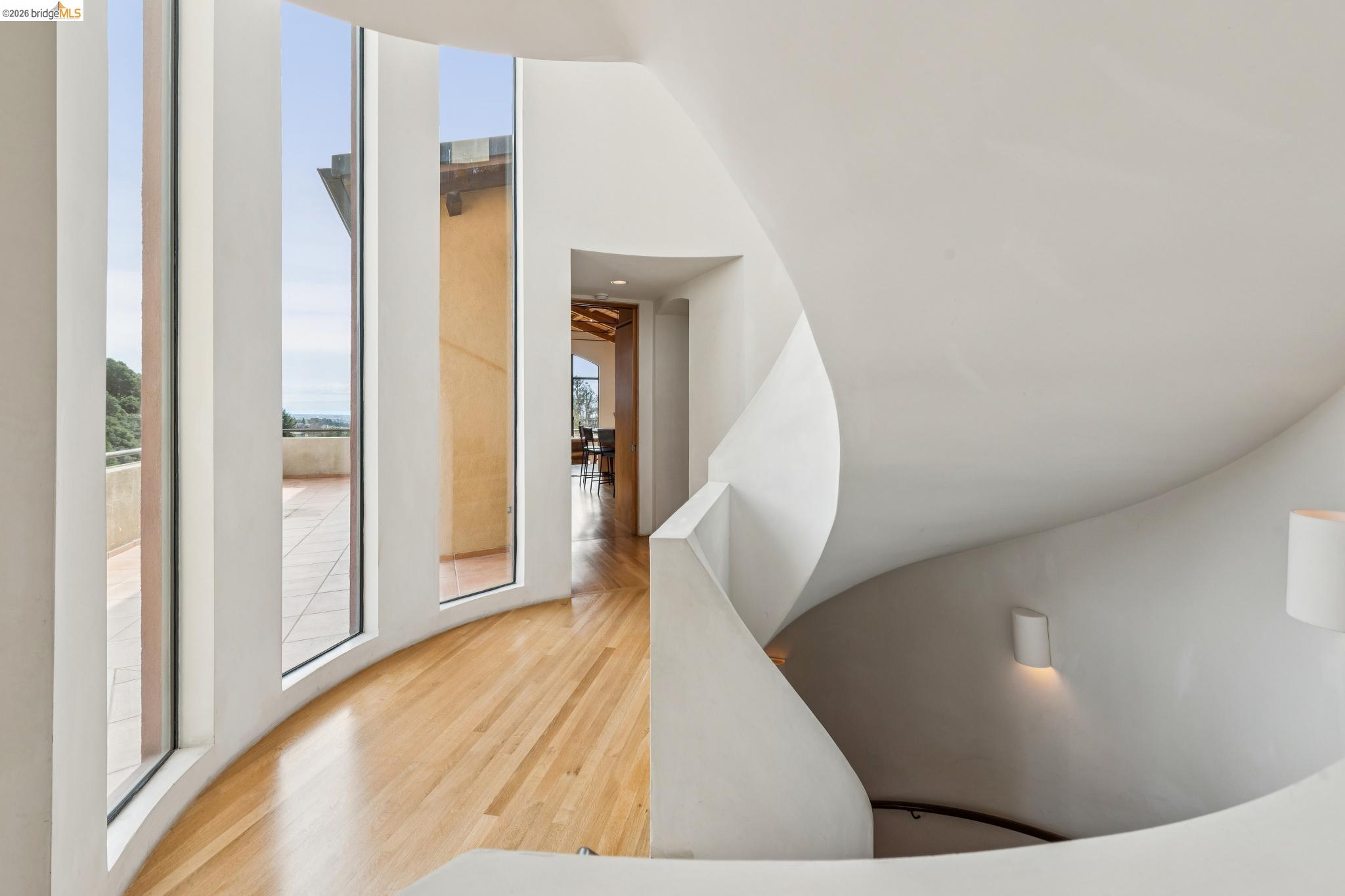 150 Vicente Road Berkeley, CA 94705 - Photo 5 of 54 a view of a hallway view with staircase