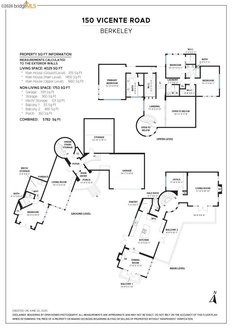 150 Vicente Road Berkeley, CA 94705 - Photo 54 of 54 a picture of a floor plan