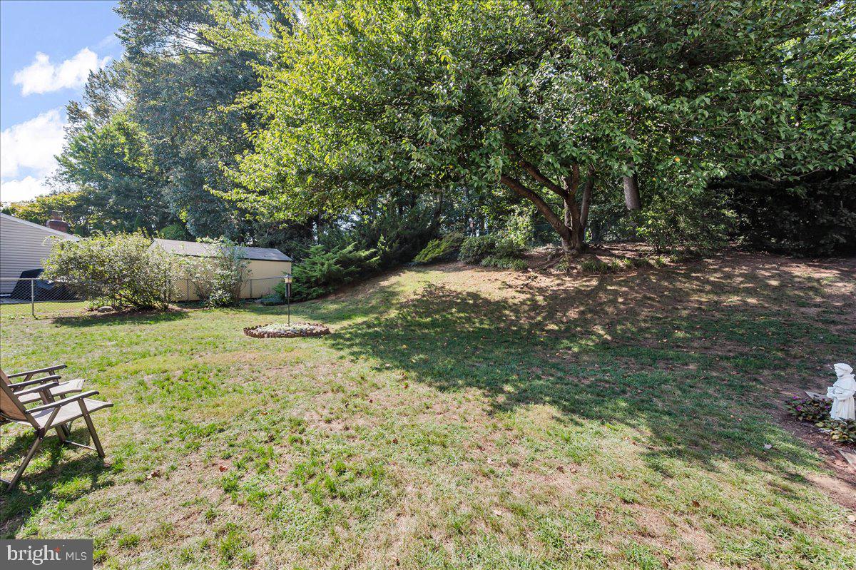 2575 West Colonial Drive Upper Chichester, PA 19061 - Photo 32 of 42 a view of a yard with plants and trees