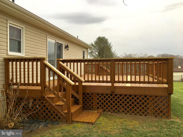 2431 Cool Spring Road Bel Air, MD 21015 - Photo 28 of 35 STAIRS ON EACH SIDE LEAD DOWN TO FULLY FENCED YARD