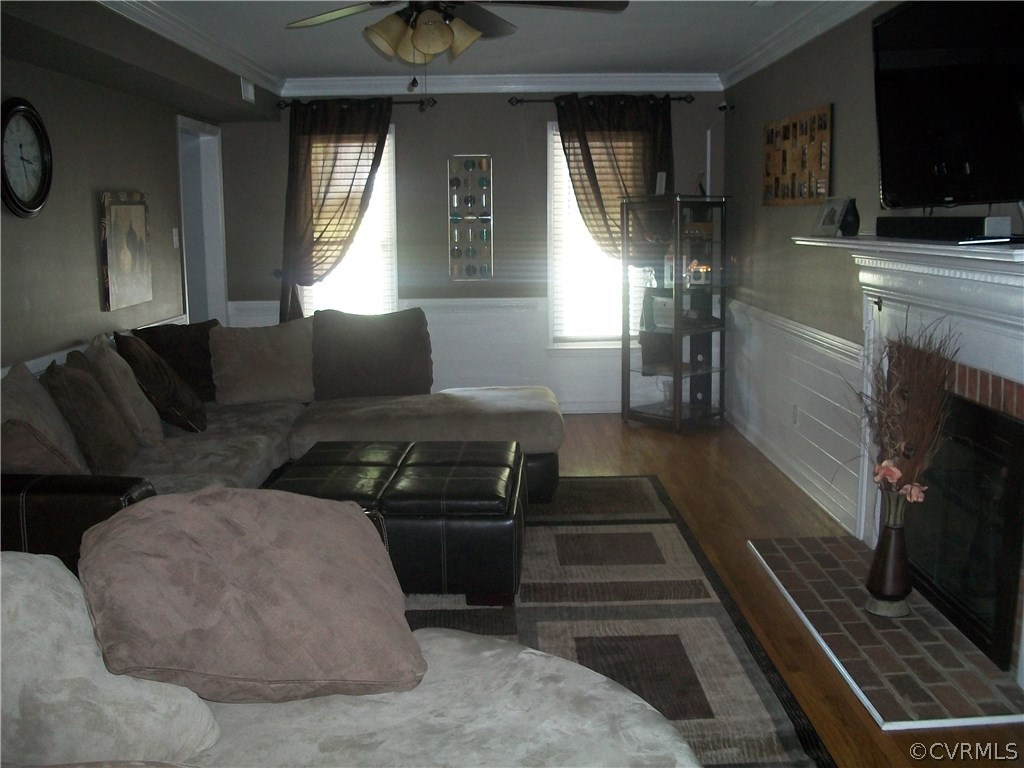 4700 Cedar Cliff Road Chester, VA 23831 - Photo 11 of 20 This is another view of the large family room.