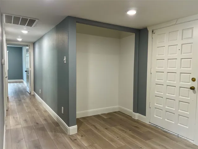 a house view with a outdoor space