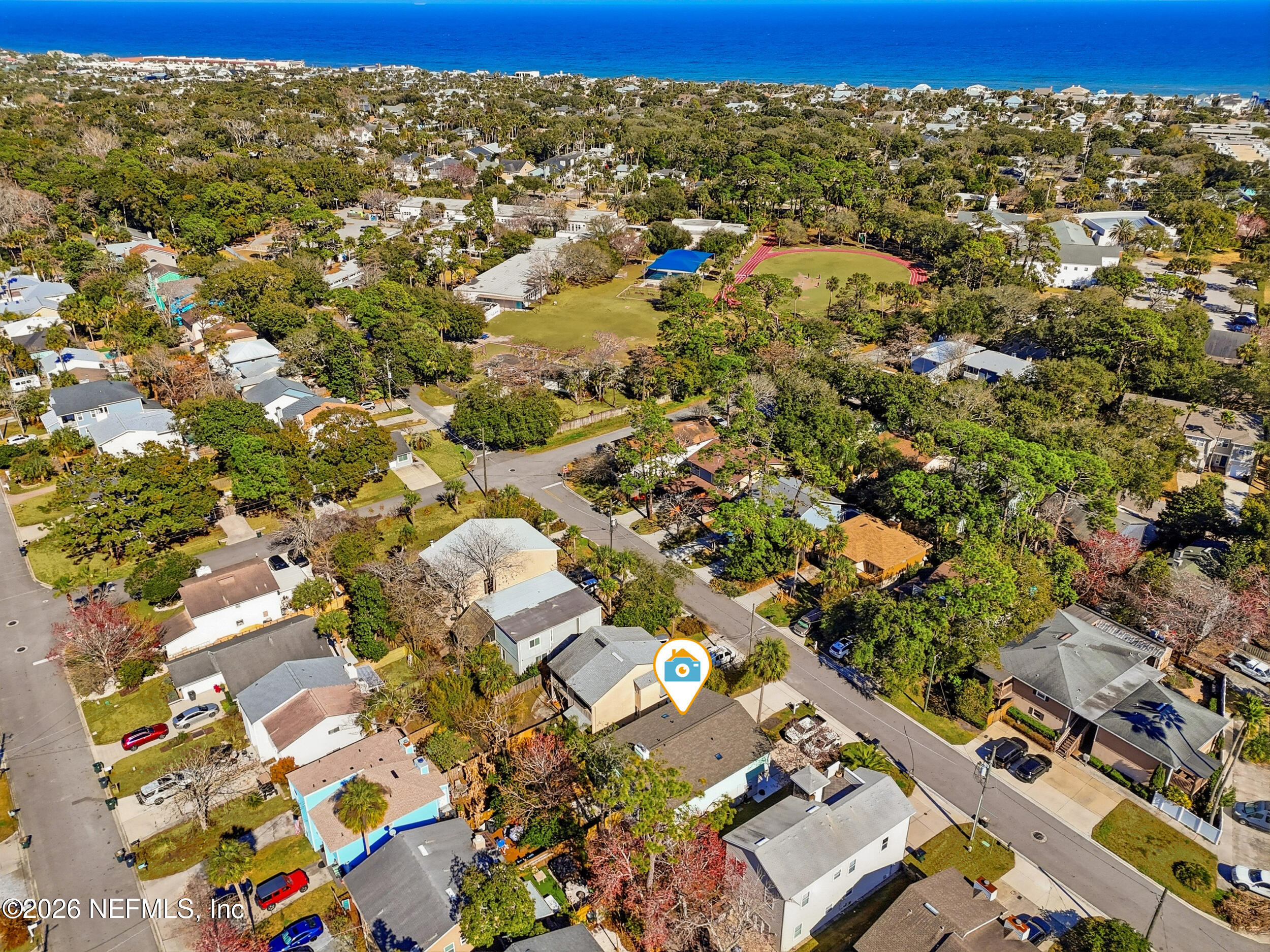 144 Poinsettia Street Atlantic Beach, FL 32233 - Photo 40 of 42 an aerial view of a city